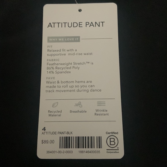 ATHLETA Attitude Pant - Picture 4 of 4
